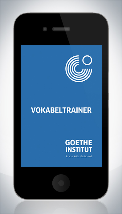 iphone android app ui design for the Goethe-Institut